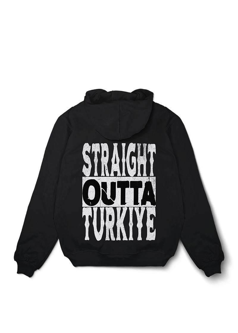 Straight Outta Turkiye Oversized Hoodie