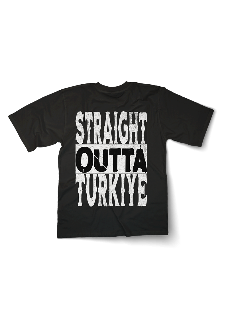 Straight Outta Turkiye Oversized T-shirt