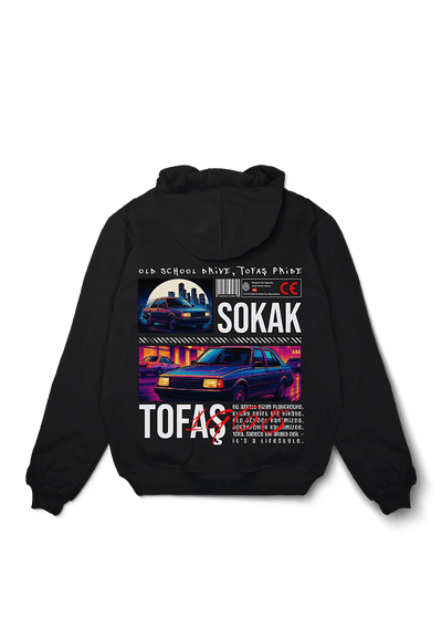 Tofas Old School Oversized Hoodie
