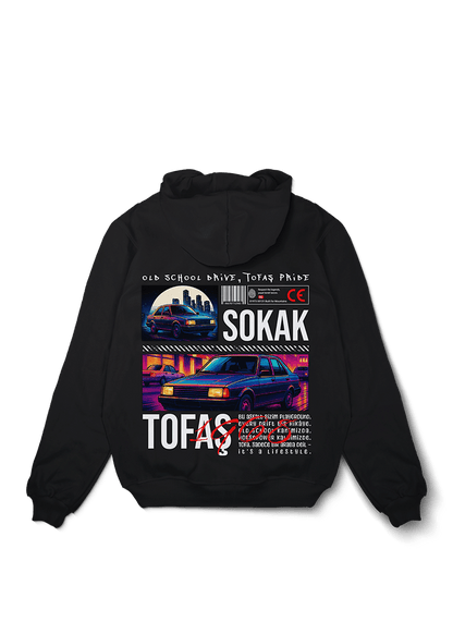Tofas Old School Oversized Hoodie