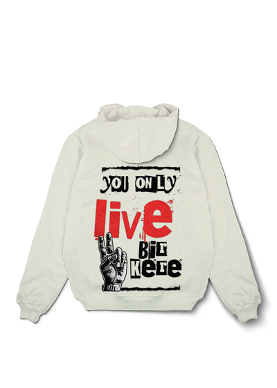 You only live Bir Kere Oversized Hoodie