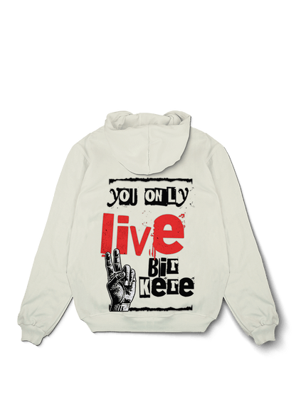 You only live Bir Kere Oversized Hoodie