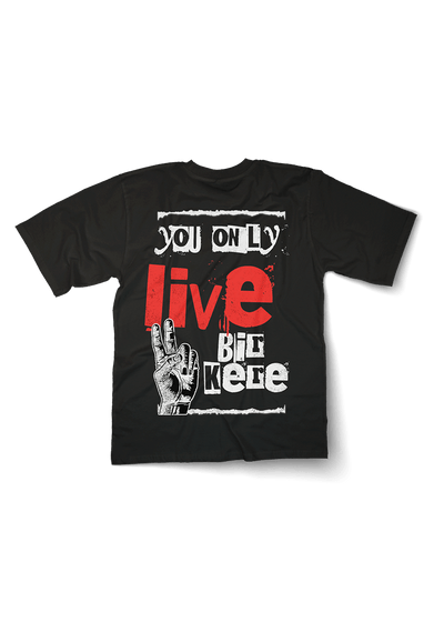 You only live Bir Kere Oversized T-Shirt