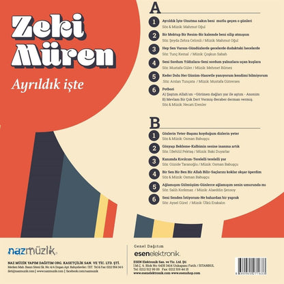 Zeki Muren - Ayrildik Iste (PLAK)