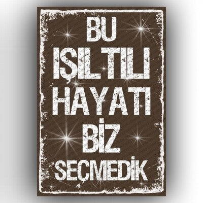 Bu isil tili hayati biz secmedik