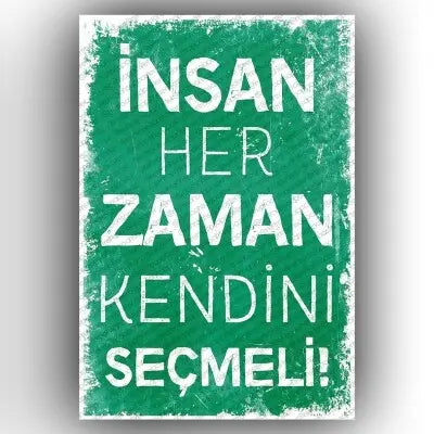 Insan kendini secmeli