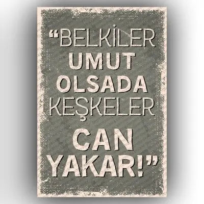 Belkiler umut olsada..