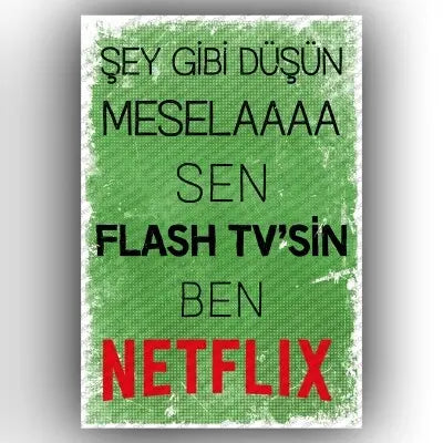 Sen Flash TV ben Netflix