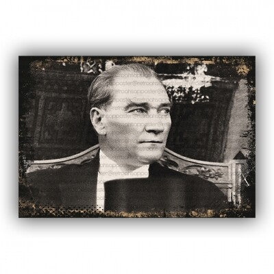 Kemal Ataturk - Siyah Beyaz