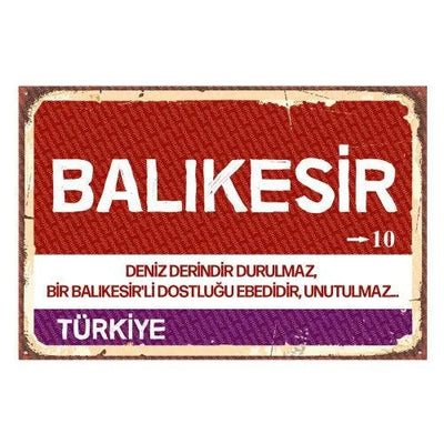 Balıkesir - City Sign