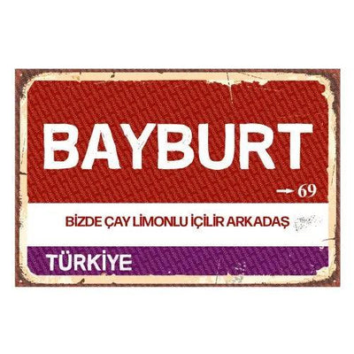 Bayburt - City Sign