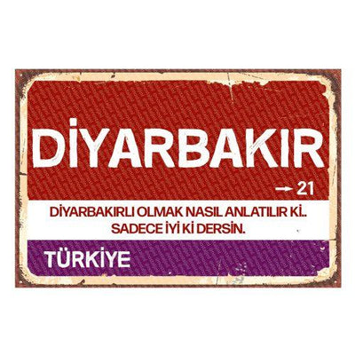 Diyarbakır - Stadsbord