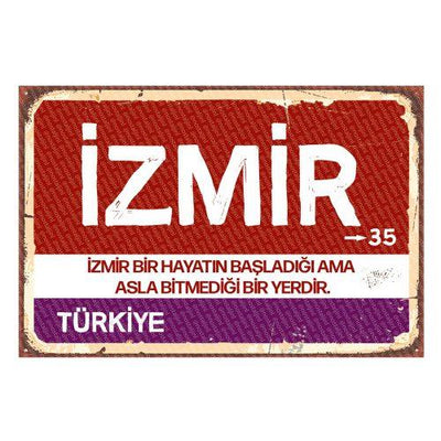 Izmir - Stadtschild