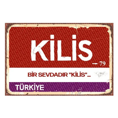 Kilis - Sehir Tabelasi