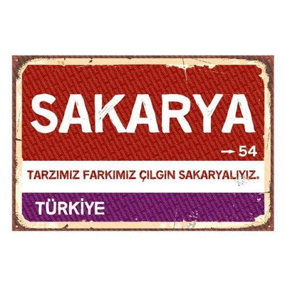 Sakarya - Stadsbord