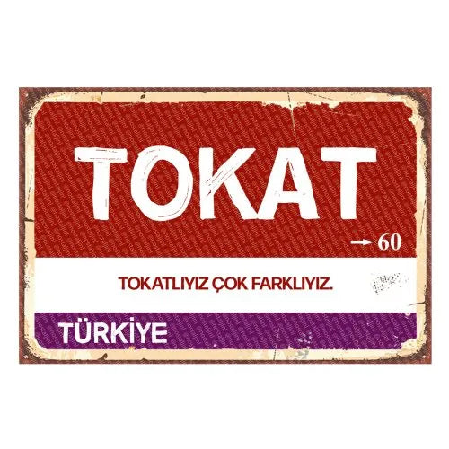 Tokat - Sehir Tabelasi