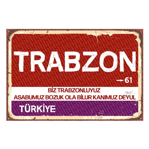 Trabzon - Sehir Tabelasi